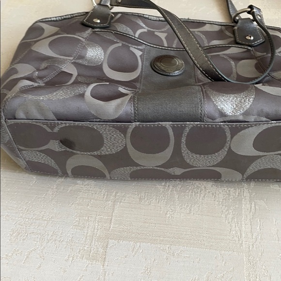 Coach canvas satchel bag - Picture 7 of 7